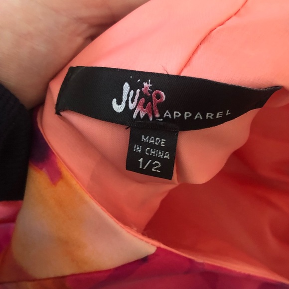 Jump Apparel Floral Dress w/ Criss Cross Back - Picture 6 of 6